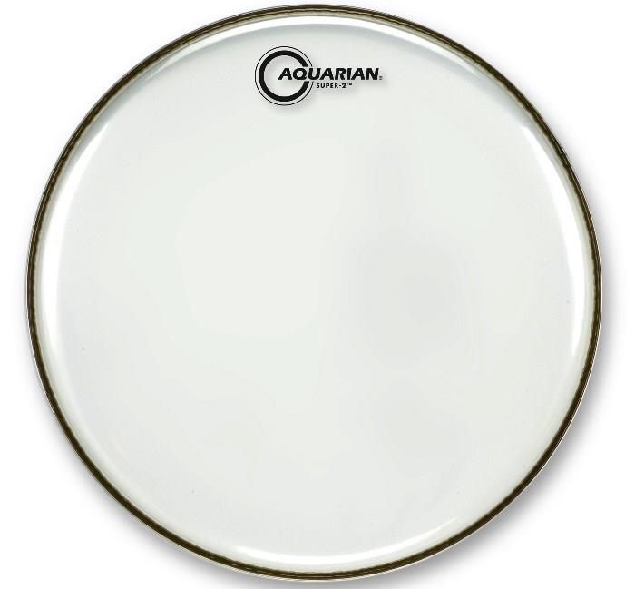 Pele Aquarian Super-2 Clear 16" S216 Filme Duplo Transparente (Dupla Mais Fina)