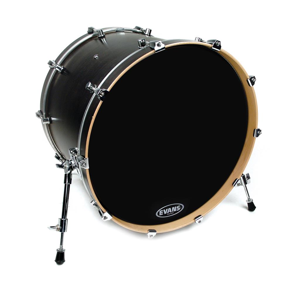 Pele Evans Resonant Black 18" Filme Mais Fino sem Abafamento Som + Aberto (013710)