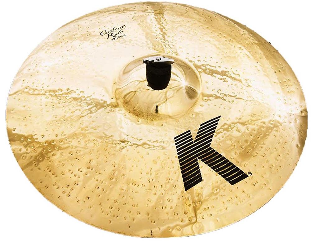 Ride Zildjian K Custom Brilliant 20" Modelo Mais Versátil da Linha