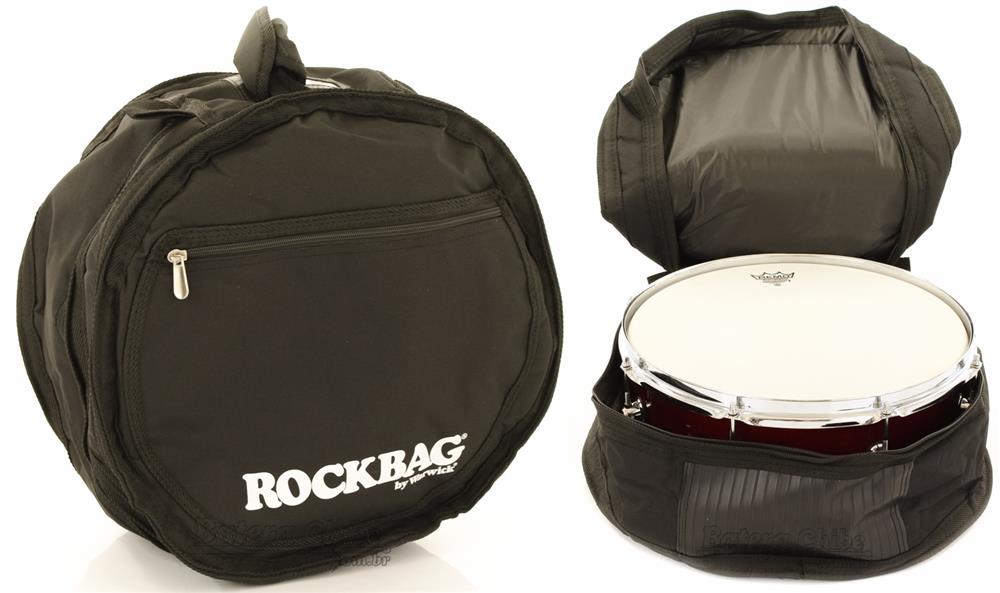 Bag de Caixa Rockbag Luxo RB 22546B para Caixas de 13" ou 14" com Profundidades até 7"