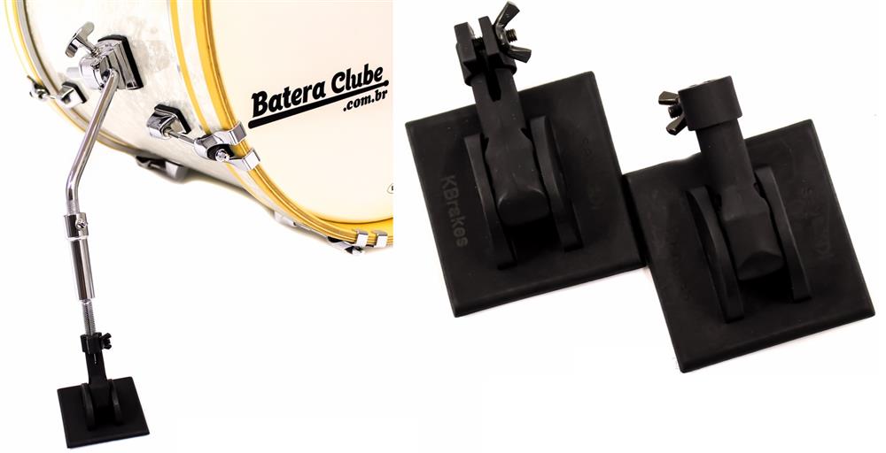 Travas de Pé de Bumbo e Âncora KBrakes KB512 Kit com 2 Unidades Bumbo Andando Nunca Mais!