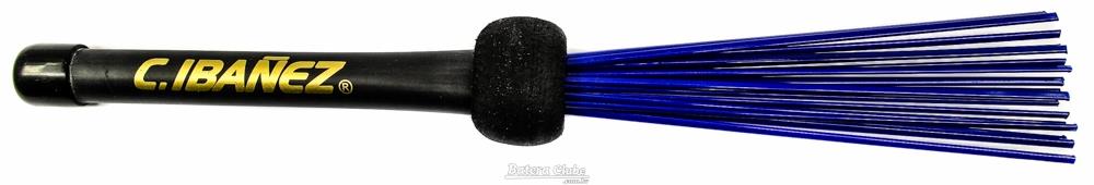 Vassourinha de Cajón C. Ibañez Cajón Brush com Cerdas de Nylon e Pescoço para Grave