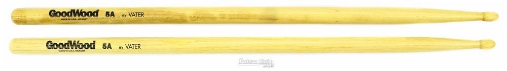 Baqueta Vater Goodwood Hickory 5A GW5AW Padrão 5A Clássica Made in USA