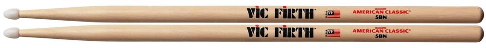 Baqueta Vic Firth American Classic Nylon "Padrão 5B" com ponta de Nylon (1269)