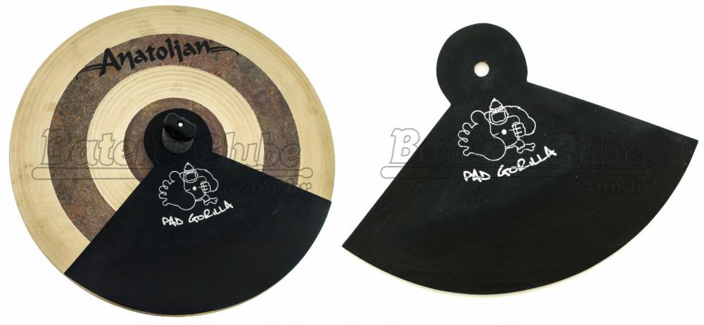 Abafador de Prato Gorilla AP16 para Pratos de 16" até 18" Modelo Emborrachado