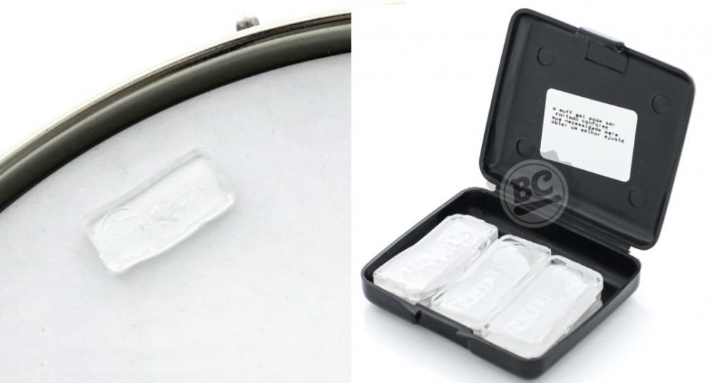 Abafador de Tambores Luen Muff Gel Kit com 6 Pads (Moongel) Filtre as Sobras da Bateria (17467)