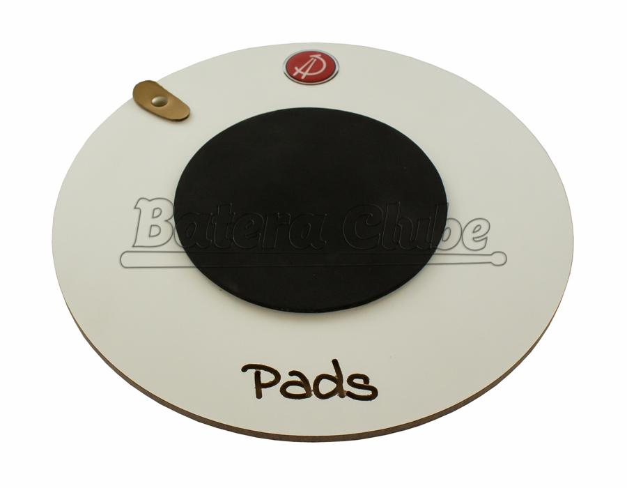 Abafador e Pad de Estudo Alecrim Percussive 12" para usar nos estudos ou abafador de tambores