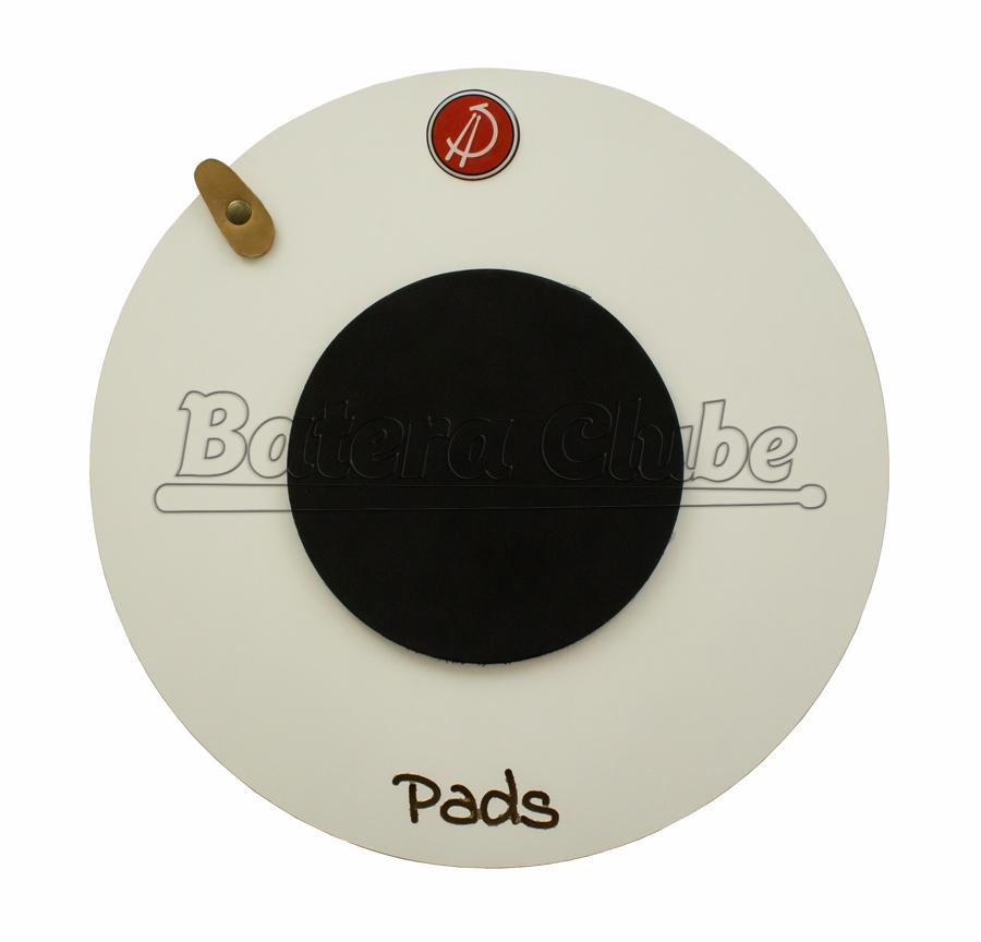 Abafador e Pad de Estudo Alecrim Percussive 13" para usar nos estudos ou abafador de tambores