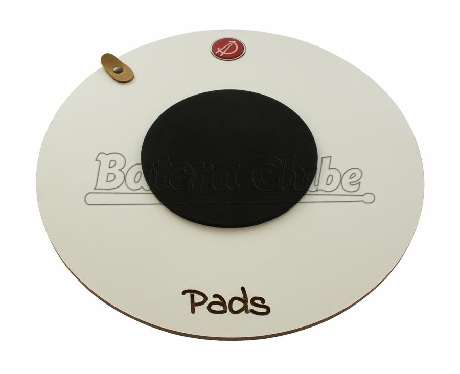 Abafador e Pad de Estudo Alecrim Percussive 14" para usar nos estudos ou abafador de tambores