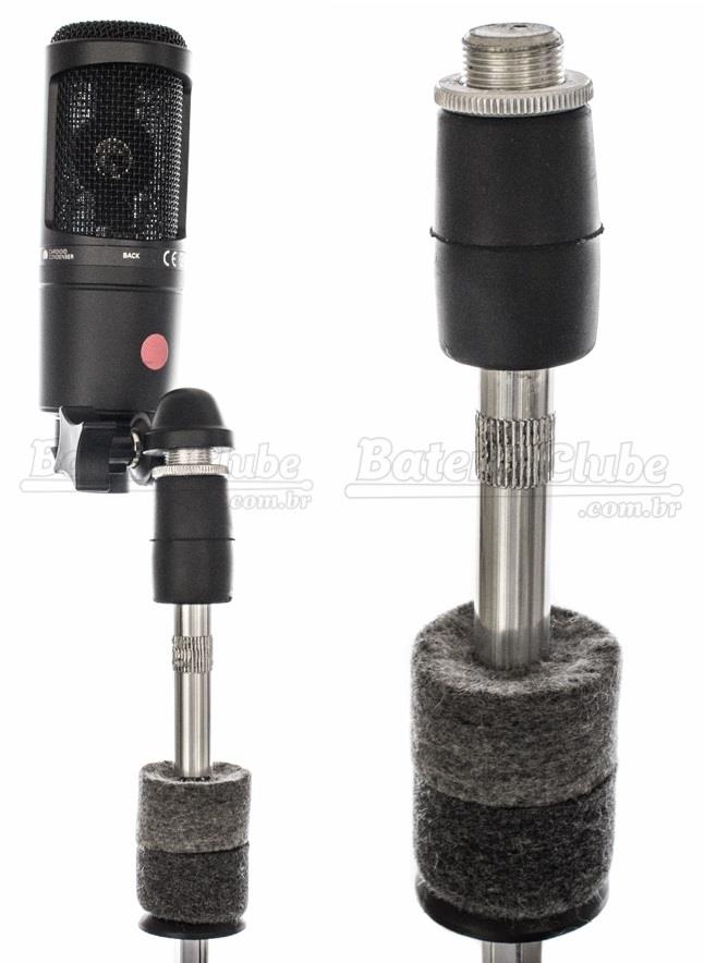 Adaptador de Microfone Torelli TAM74 para usar Microfone na Estante de Prato
