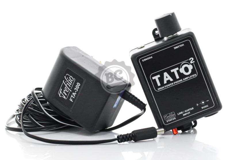 Amplificador e Monitor de Áudio de Fone de Ouvido Tato MK2 com Fonte para monitor, retorno e estudo