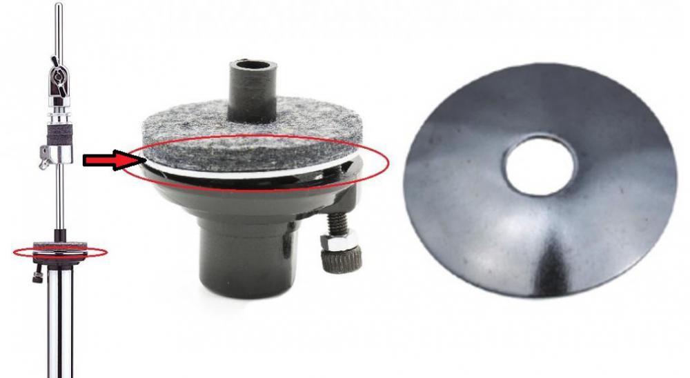 Arruela Gibraltar SC-1655-1 Base para Máquina de Chimbal (019465)