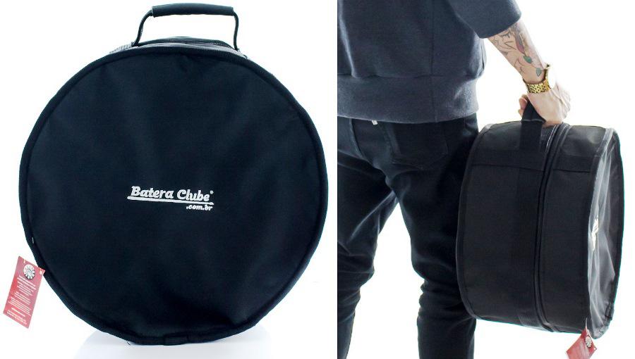 Bag de Caixa Solid Sound Preta para Caixa 14" ou 13" por 5" a 8" de Profundidade (4023P)