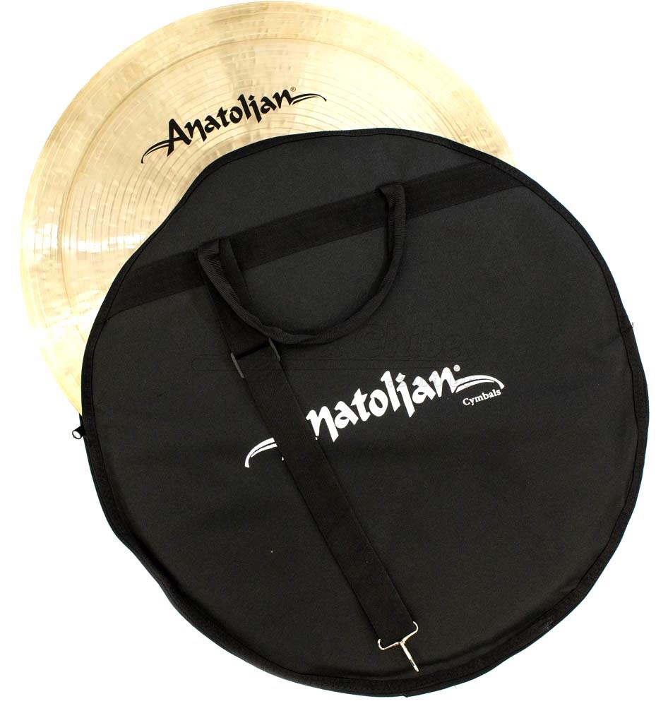 Bag de Pratos Anatolian Cymbals Standard Cymbal Bag com Alça de Ombro e Pratos até 21"