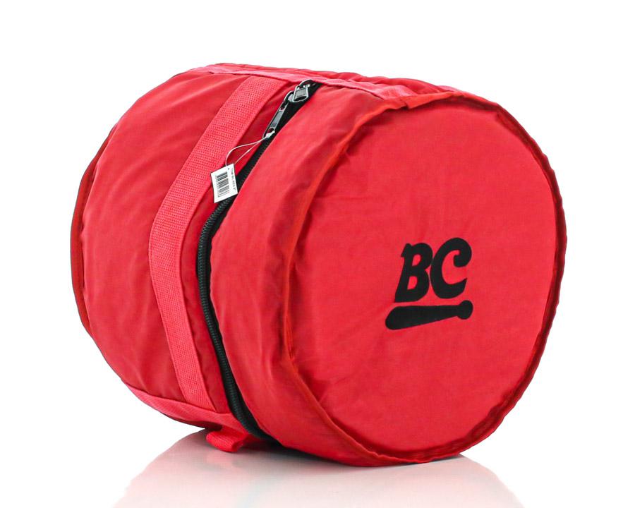 Bag de Tom Batera Clube BC The Red 08" em Nylon 600 com reforço interno em isomanta e TNT importado KN
