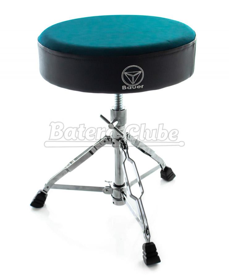 Banco Bauer by Torelli Comfort Series BAB43 Verde com Assento Extra Grande e Super Confortável