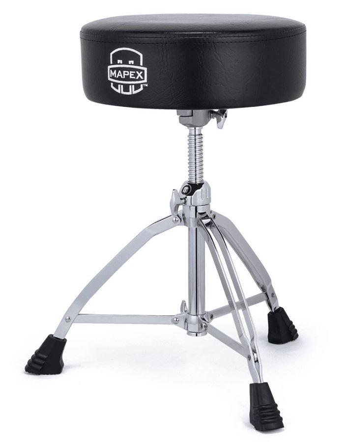 Banco Mapex T850 com Assento Redondo Extra Large de Alto Conforto pra Coluna