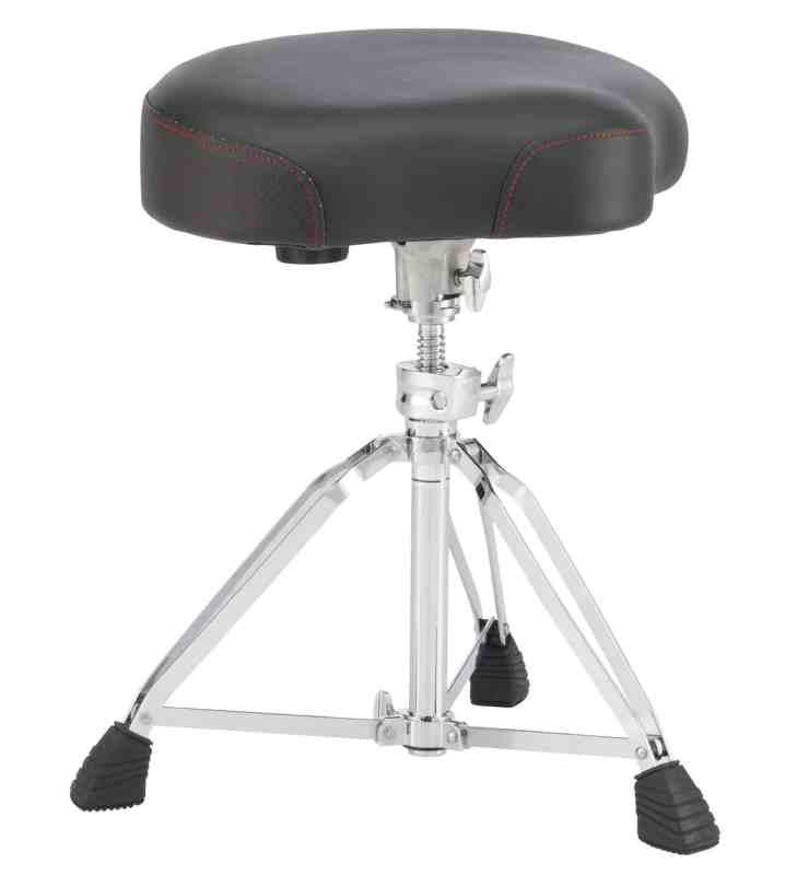 Banco Pearl Roadster Throne D-3500 com Assento Selim e Ajuste de Altura em Espiral Padrão Top Novo