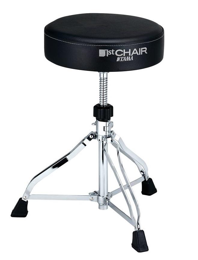 Banco Tama 1st Chair Rounded Seat HT230 com Ajuste em Espiral e Assento Redondo Confortável (035076)