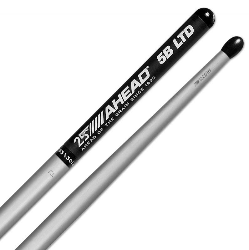 Baqueta Ahead Drumsticks 5B Limited 5BLTD Polyurethane (5B Nylon) em Poliuretano e Base de Alumínio
