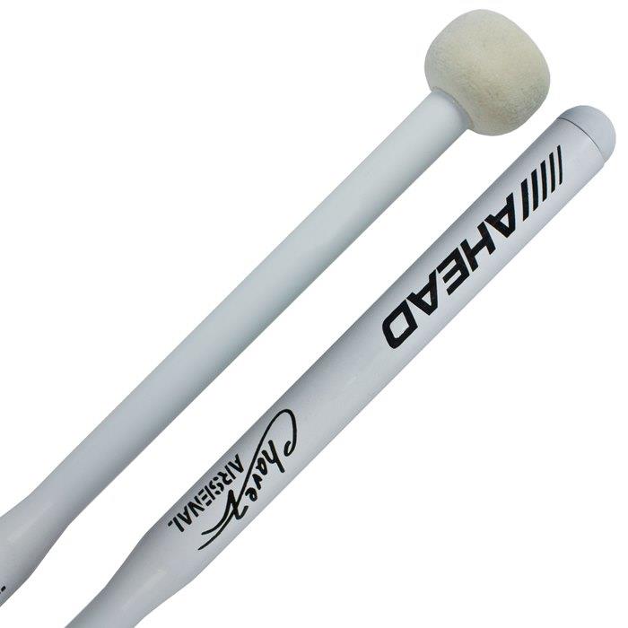 Baqueta Ahead Drumsticks ABM1 Chavez Arsenal Marching Band Mallets de Bumbo Marching e Sinfônico
