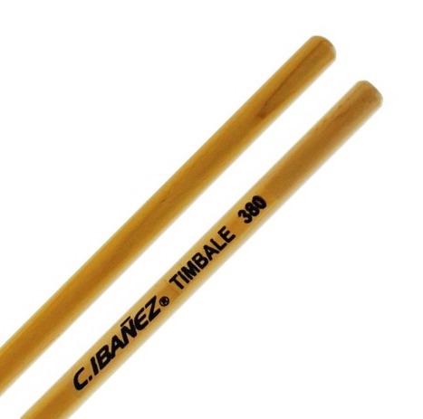 Baqueta C. Ibañez Premium Percussão Timbale TB sem Ponta em Marfim mais fina