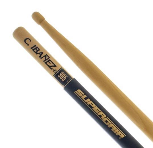 Baqueta C. Ibañez Premium SuperGrip 905SG Padrão 2B/5B Comprida com Punho de Material Emborrachado