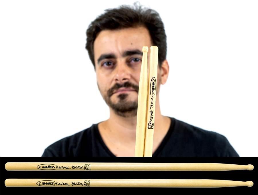 Baqueta C. Ibañez Signature Rafael Bastos Padrão 5A Clássica em Marfim de Padrão Premium 920