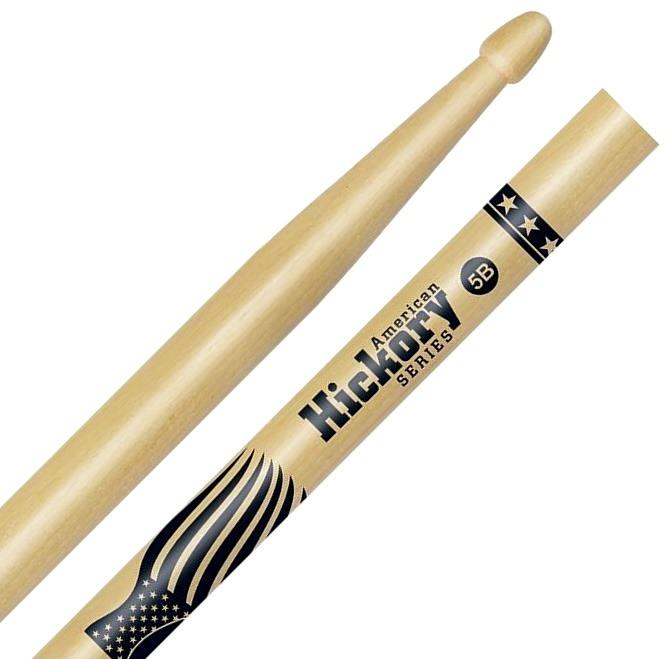 Baqueta Liverpool American Hickory Series 5B Clássica HY-5BM Ponta de Madeira
