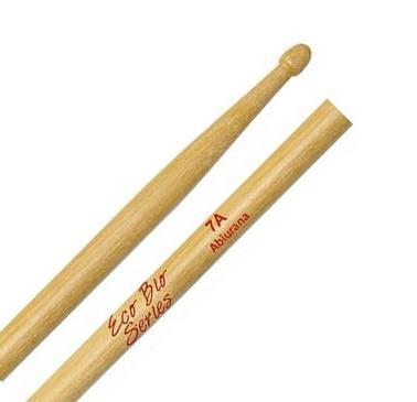 Baqueta Liverpool Eco Abiurana Padrão 7A EB-7AM com Ponta de Madeira Exotic Brazilian Hardwood