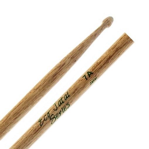 Baqueta Liverpool Eco Jataí Padrão 7A EJA-7AM com Ponta de Madeira Exotic Brazilian Hardwood