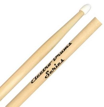 Baqueta Liverpool Electro Drums (Padrão 5A Comprida) ELD5AN Ponta de Nylon para Bateria Eletrônica