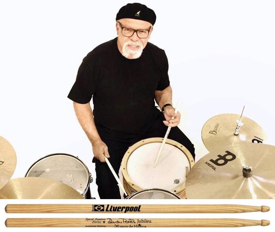 Baqueta Liverpool Special Signature Hickory Dudu Portes (Padrão 7A-5A) EX-158