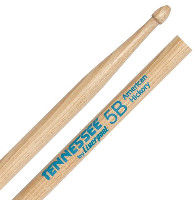 Baqueta Liverpool Tennessee American Wood Hickory (Padrão 5B) TNHY-5BM Ponta de Madeira
