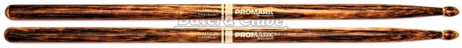 Baqueta Promark FireGrain Classic 5A em Hickory sob Exposição às Chamas Muito + Durável (036583)