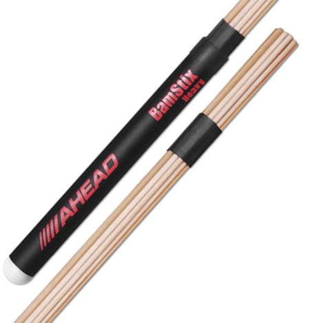 Baqueta Rod Ahead Drumsticks BamStix Heavy BSH Cerdas de Bambu para tocar com volume mais controlado