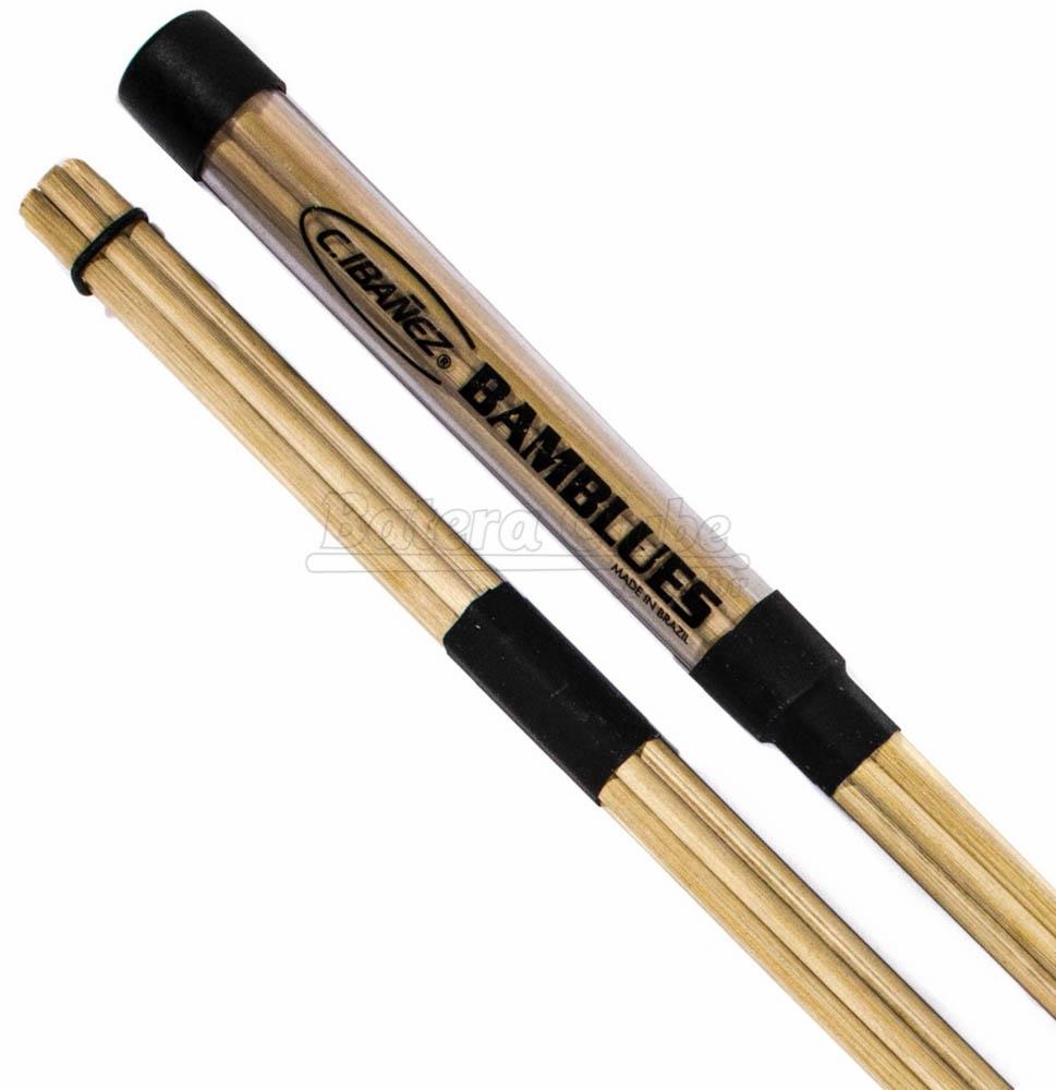 Baqueta Rod C. Ibañez Acoustic Bamblues (Silenciosa) Toque com Volume Mais Controlado com Pegada 5B