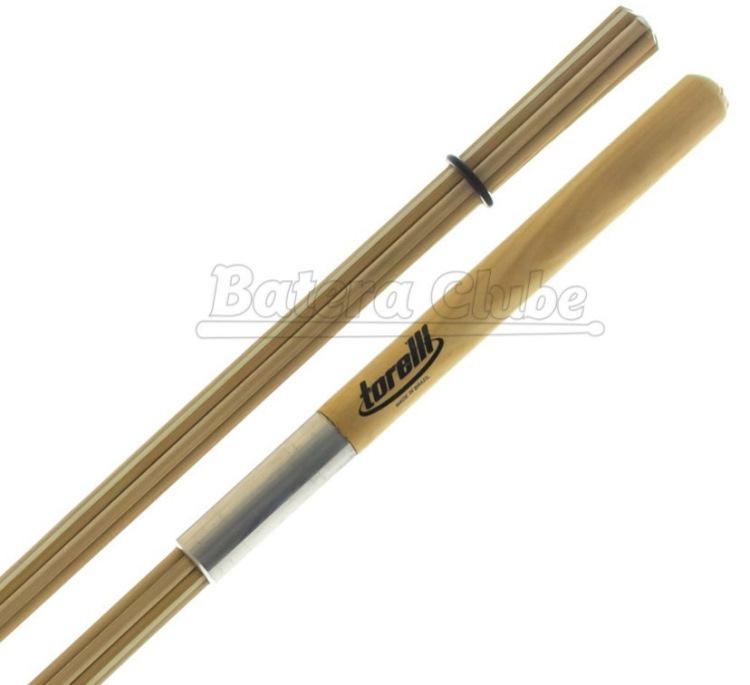 Baqueta Rod Torelli TQ015 Heavy com Cabo de Madeira e metal