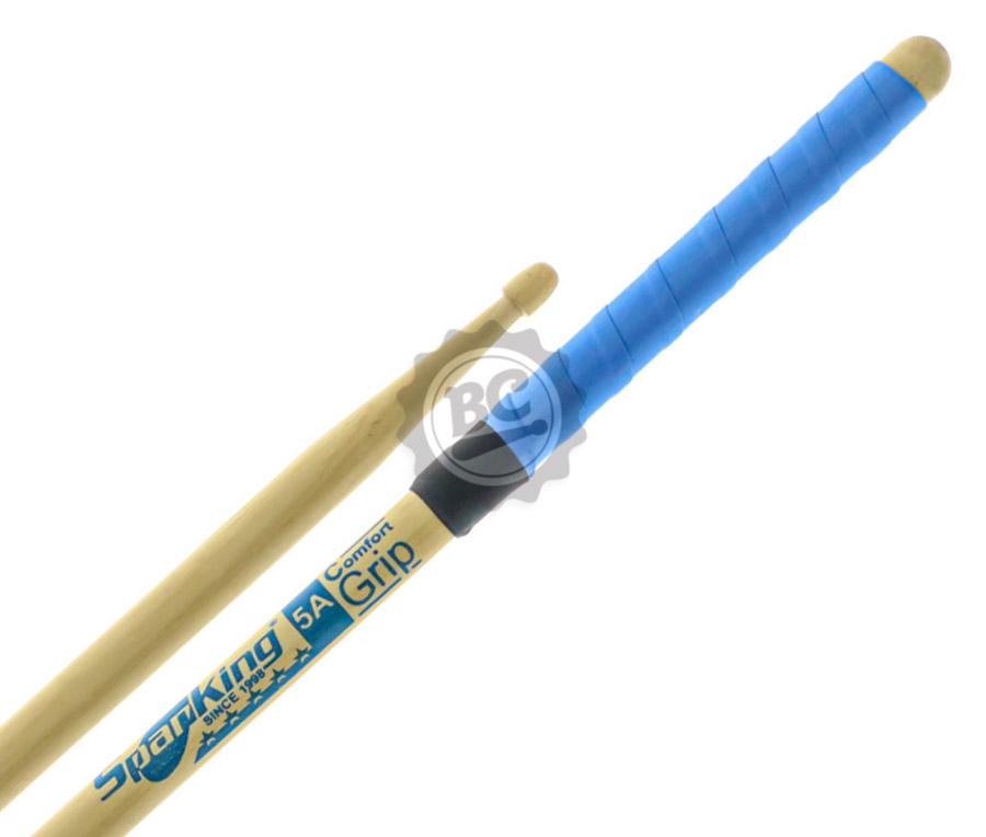 Baqueta Spanking by Zellmer Comfort Grip 5A Azul com cabo emborrachado mais pegada e menos lisa (116748)