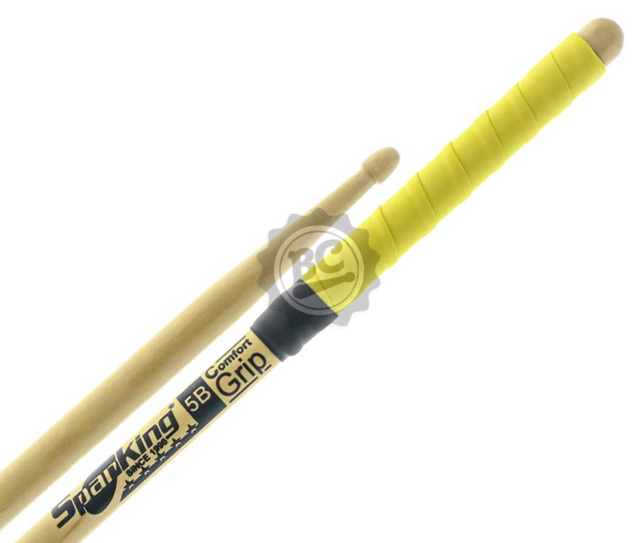 Baqueta Spanking by Zellmer Comfort Grip 5B Amarela com cabo emborrachado mais pegada e menos lisa (116741)