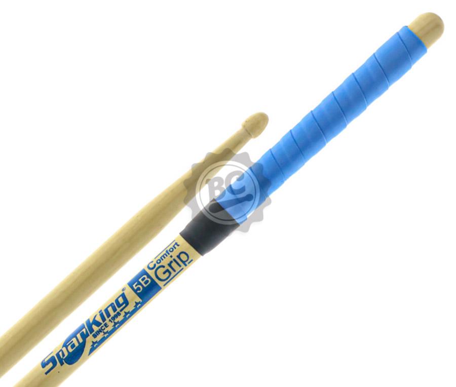 Baqueta Spanking by Zellmer Comfort Grip 5B Azul com cabo emborrachado mais pegada e menos lisa (116749)