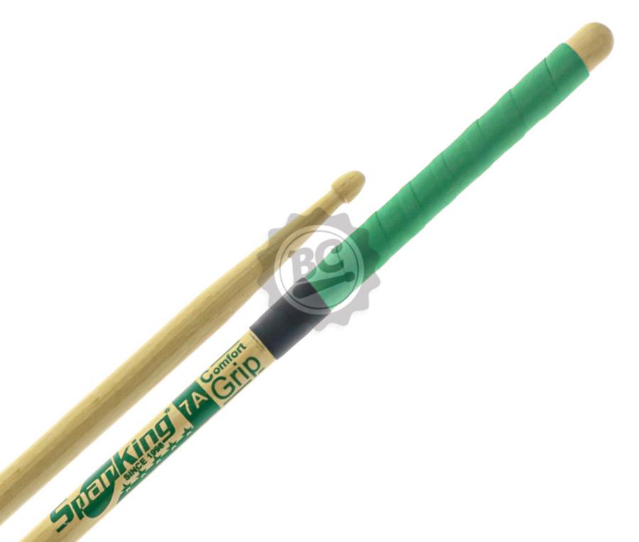 Baqueta Spanking by Zellmer Comfort Grip 7A Verde com cabo emborrachado mais pegada e menos lisa (116763)