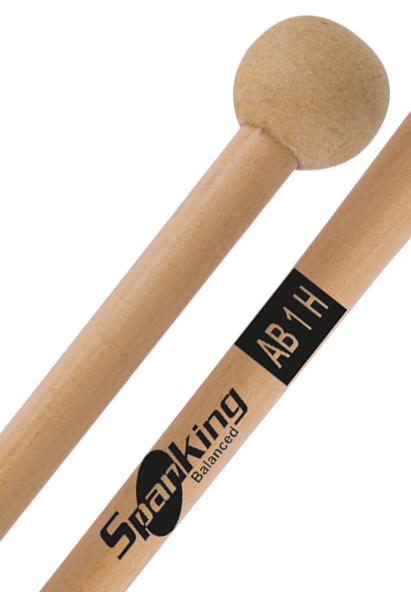 Baqueta Spanking by Zellmer Linha Drums Corp AB1H para Bumbo de 14" a 16" (113700) Marching Band