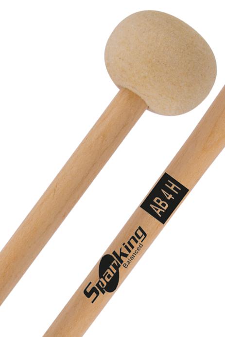 Baqueta Spanking by Zellmer Linha Drums Corp AB4H para Bumbo de 24" a 26" (113703) Marching Band