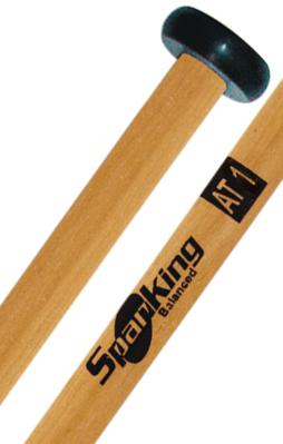 Baqueta Spanking by Zellmer Linha Drums Corp AT1 com Ponta de Nylon para Quadriton (113782) Marching Band