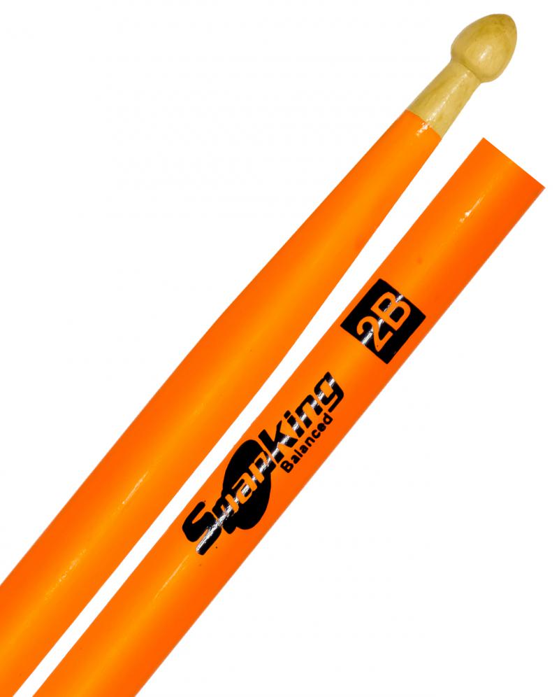 Baqueta Spanking by Zellmer Linha Luminosa 2B Clássica Laranja Fluorescente (110898)