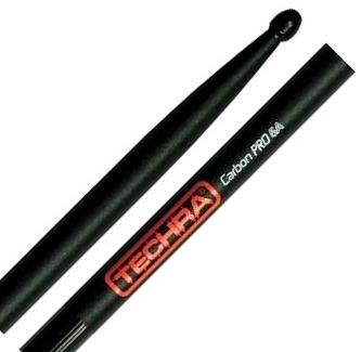 Baqueta Techra Carbon Pro 5A Fibra de Carbono Italiana dura muito mais que madeira mesmo timbre