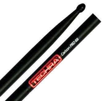 Baqueta Techra Carbon Pro 5B Fibra de Carbono Italiana dura muito mais que madeira mesmo timbre