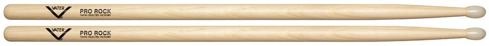 Baqueta Vater Pro Rock VHPRN Ponta de Nylon (Padrão 5A Comprida) Made in USA