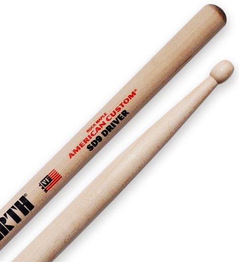 Baqueta Vic Firth American Custom Maple SD9 Driver "Padrão 5B" Mais Comprida (2454)